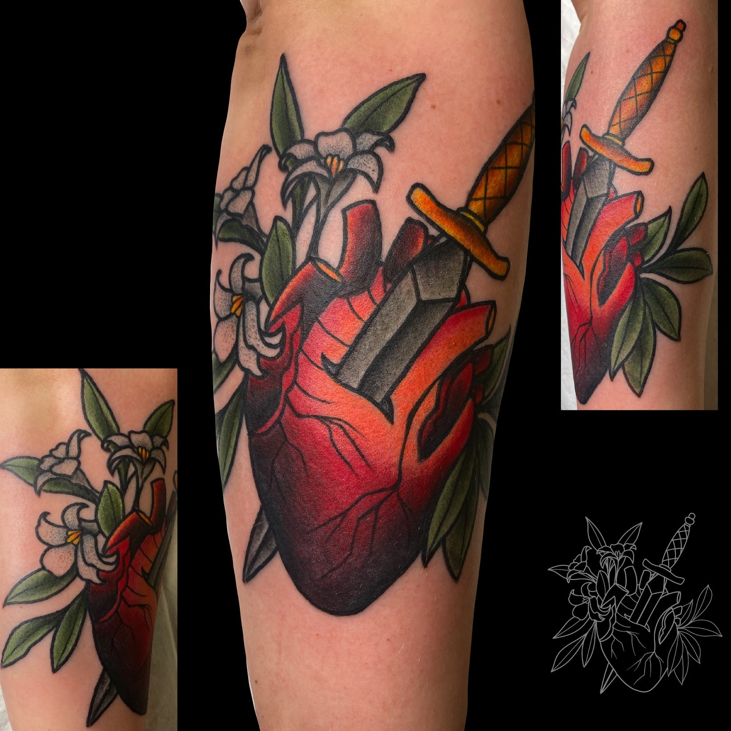 Custom Tattoos by Bonnie Gillson